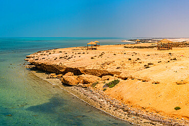 Sandy outcrops, Farasan islands, Kingdom of Saudi Arabia, Middle East