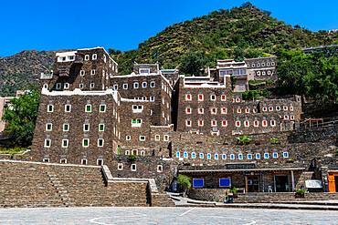 Rijal Almaa mountain village, Asir Mountains, Kingdom of Saudi Arabia, Middle East