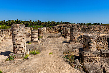 Al-Baleed Archaeological Park, frankincense trade port, UNESCO World Heritage Site, Salalah, Oman, Middle East