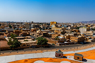 View over Hail, Kingdom of Saudi Arabia, Middle East