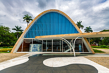 Sao Francisco de Assis Church, Pampulha Modern Ensemble, UNESCO World Heritage Site, Belo Horizonte, Minas Gerais, Brazil, South America