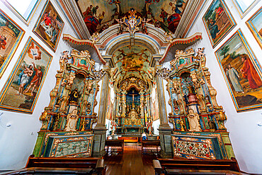 Sanctuary of Bom Jesus de Matosinhos, UNESCO World Heritage Site, Congonhas, Minas Gerais, Brazil, South America