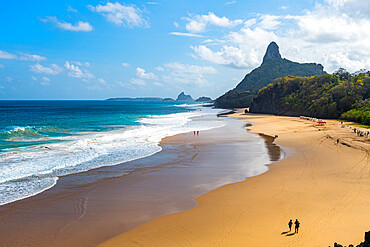 Cacimba do Padre Beach, Fernando de Noronha, UNESCO World Heritage Site, Brazil, South America