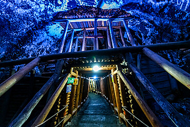 Salt mine of Nemocon, Colombia, South America