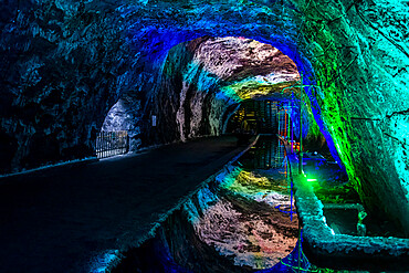 Salt mine of Nemocon, Colombia, South America