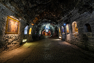 Salt cathedral of Zipaquira, Colombia, South America