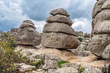 El Torcal de Antequera nature reserve, Antequera, Andalucia, Spain