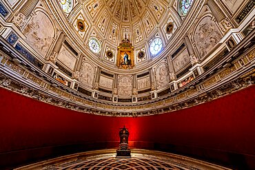 Interior of the Unesco site the cathedral of Seville, Andalucia, Spain