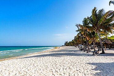 White sand Diani Beach, Kenya