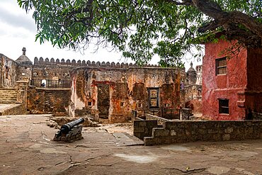 Unesco site Fort Jesus, Mombasa, Indian Ocean, Kenya