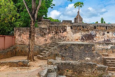 Unesco site Fort Jesus, Mombasa, Indian Ocean, Kenya