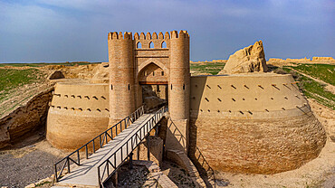 Sauran Ancient Settlement, Turkistan, Kazakhstan, Central Asia, Asia