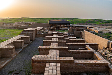 Otrartobe settlement, Turkistan, Kazakhstan, Central Asia, Asia