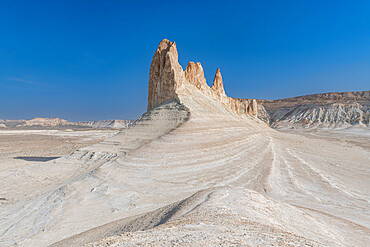 Bozzhira Canyon, Ustyurt plateau, Mangystau, Kazakhstan, Central Asia, Asia