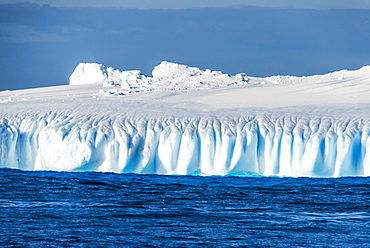 Iceberg floating in the South Orkney Islands, Antarctica, Polar Regions