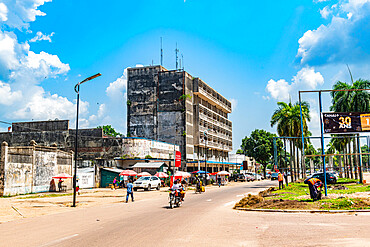 Colonial center, Kisangani, Democratic Republic of the Congo, Africa