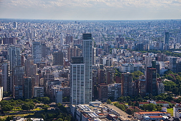 Aerial of Buenos Aires, Argentina, South America