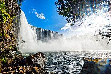 Lumangwe Falls on the Kalungwishi River, northern Zambia, Africa