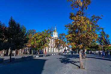 Rodriguez Marin square, Alcala de Henares, Madrid Province, Spain, Europe