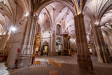 Interior of the Cathedral, Cuenca, UNESCO World Heritage Site, Castilla-La Mancha, Spain, Europe