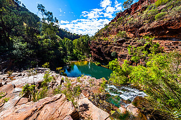 Fortescue Falls, Dale Gorge, Karijini National Park, Western Australia, Australia, Pacific