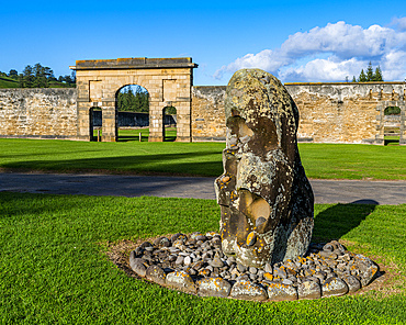 Old ruins, Kingston and Arthur's Vale Historic Area, UNESCO World Heritage Site, Norfolk Island, Australia, Pacific