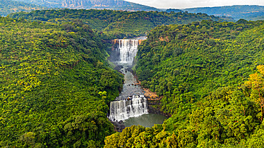 Kambadaga waterfalls, Fouta Djallon, Guinea Conakry, Africa