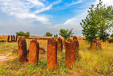 Unesco site Senegambian stone circles, Wassu, Gambia, Africa