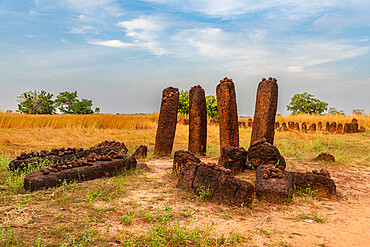 Unesco site Senegambian stone circles, Wassu, Gambia, Africa