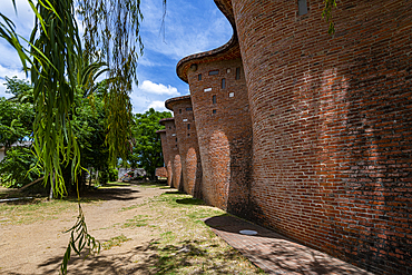 Church of Atlantida (Church of Christ the Worker and Our Lady of Lourdes), the work of engineer Eladio Dieste, UNESCO World Heritage Site, Canelones department, Uruguay, South America