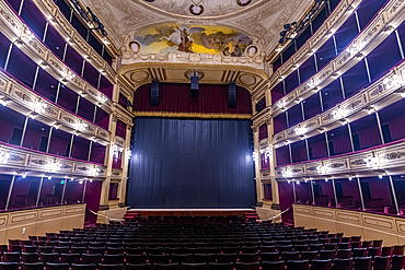 Interior of the Solis Theater, Montevideo, Uruguay, South America