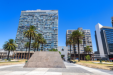 Independence Square, Montevideo, Uruguay, South America