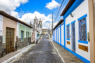 Church of Our Lady of Victory, UNESCO World Heritage Site, Sao Cristovao, Sergipe, Brazil, South America