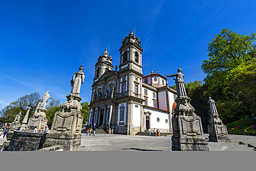 Sanctuary of Bom Jesus do Monte, UNESCO World Heritage Site, Braga, Minho, Portugal, Europe