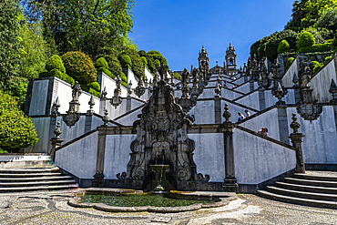 Sanctuary of Bom Jesus do Monte, UNESCO World Heritage Site, Braga, Minho, Portugal, Europe