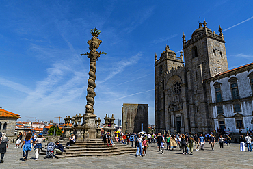 Cathedral, UNESCO World Heritage Site, Porto, Norte, Portugal, Europe