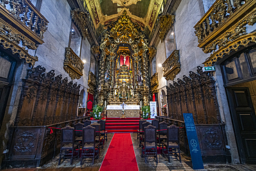 Interior of the Carmo Monastery, UNESCO World Heritage Site, Porto, Norte, Portugal, Europe