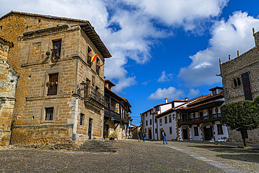 Historic town, Santillana del Mar, Cantabria, Spain, Europe