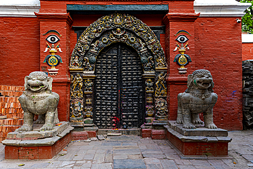 Temples, Durbar Square, UNESCO World Heritage Site, Kathmandu, Nepal, Asia