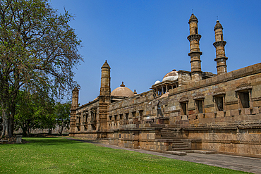 Jami Mosque, Champaner-Pavagadh Archaeological Park, UNESCO World Heritage Site, Gujarat, India, Asia