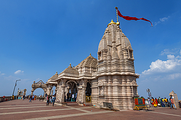 Kalika Shakti Peeth Pavagadh Temple, Champaner-Pavagadh Archaeological Park, UNESCO World Heritage Site, Gujarat, India, Asia