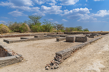 Lothal, southernmost site of the ancient Indus Valley civilisation, Gujarat, India, Asia