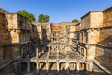 Rani Ki Vav, The Queen's Stepwell, UNESCO World Heritage Site, Patan, Gujarat, India, Asia