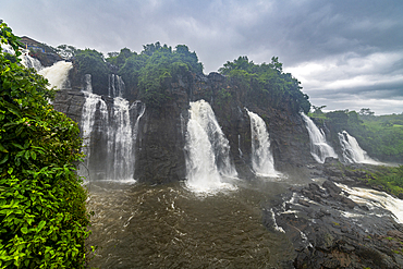 Roaring Boali Falls (Chutes de Boali), Central African Republic, Africa