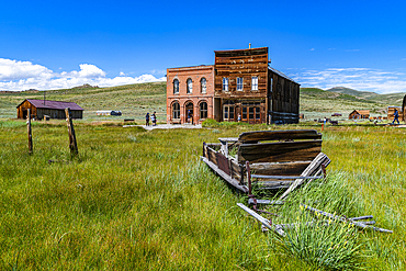 Ghost town of Bodie, Sierra Nevada mountain range, California, United States of America, North America