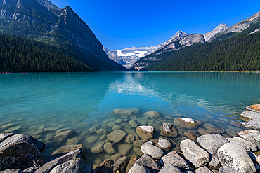 Lake Louise, Banff National Park, UNESCO World Heritage Site, Alberta, Rocky Mountains, Canada, North America