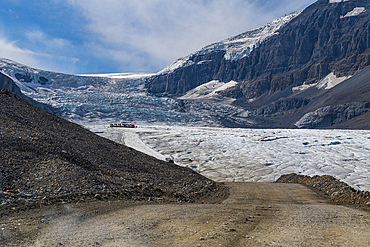 Columbia Icefield, Glacier Parkway, Alberta, Canada, North America