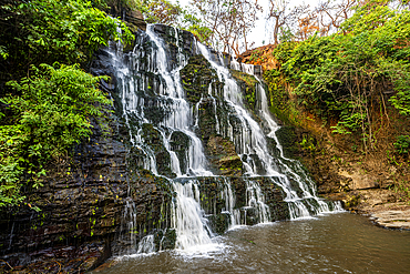 Musseleje waterfalll, Malanje, Angola, Africa