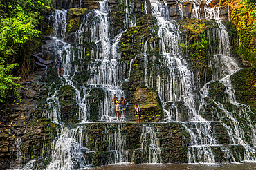 Musseleje waterfalll, Malanje, Angola, Africa