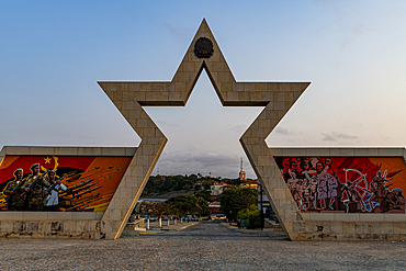 Gateway to the Fort of San Miguel, Luanda, Angola, Africa